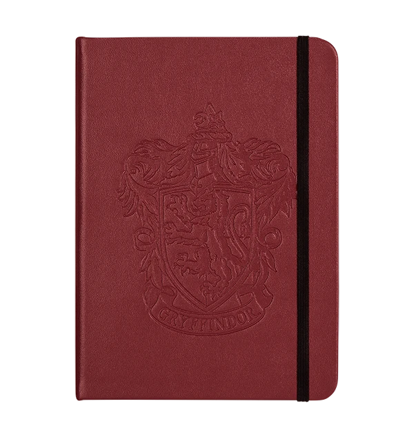 Warner Bros Personalised Gryffindor Crest Embossed Journal 1 Warner Bros Personalised Gryffindor Crest Embossed Journal