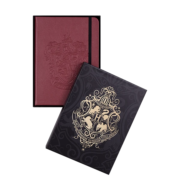 Warner Bros Personalised Gryffindor Crest Embossed Journal 3 Warner Bros Personalised Gryffindor Crest Embossed Journal - Image 3