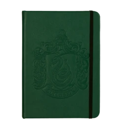 Warner Bros Personalised Slytherin Crest Embossed Journal