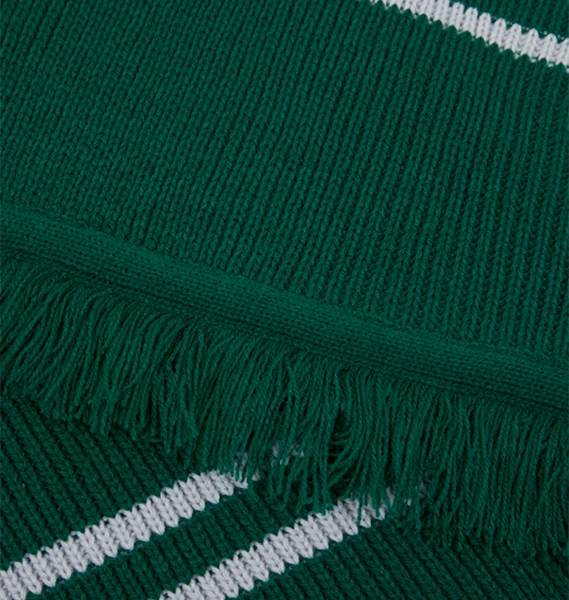 Warner Bros Authentic Slytherin Scarf 2 Warner Bros Authentic Slytherin Scarf - Image 2