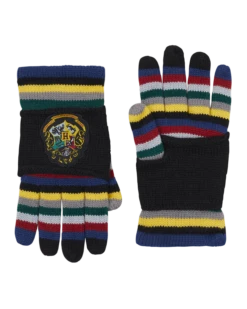 Warner Bros Hogwarts Crest Gloves