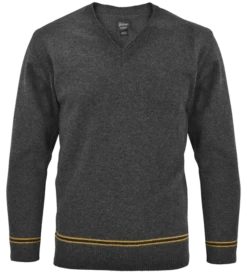 Warner Bros Hufflepuff V-Neck School Sweater