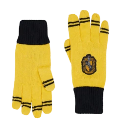 Warner Bros Hufflepuff Crest Gloves