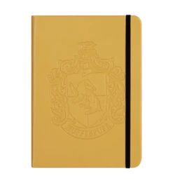 Warner Bros Personalised Hufflepuff Crest Embossed Journal