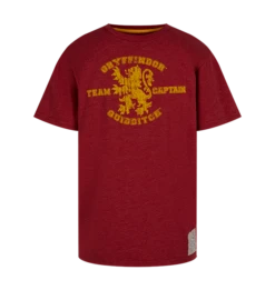 Warner Bros Kids Gryffindor Quidditch Team Captain T-Shirt