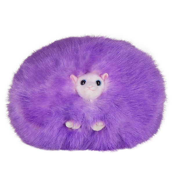 Warner Bros Purple Pygmy Puff™ Plush With Sound 1 Warner Bros Purple Pygmy Puff™ Plush With Sound