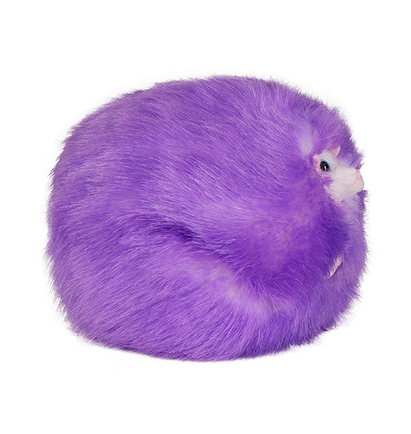 Warner Bros Purple Pygmy Puff™ Plush With Sound 3 Warner Bros Purple Pygmy Puff™ Plush With Sound - Image 3