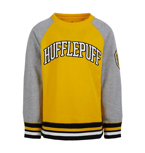 Warner Bros Kids Hufflepuff Sweatshirt 1 Warner Bros Kids Hufflepuff Sweatshirt