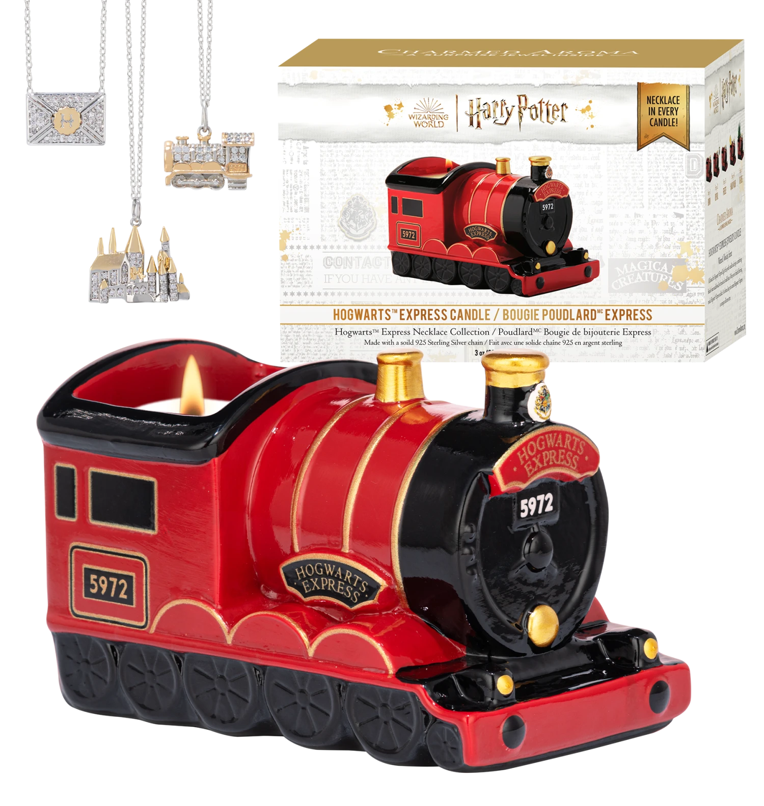 Warner Bros Charmed Aroma Hogwarts Express Candle 1 Warner Bros Charmed Aroma Hogwarts Express Candle