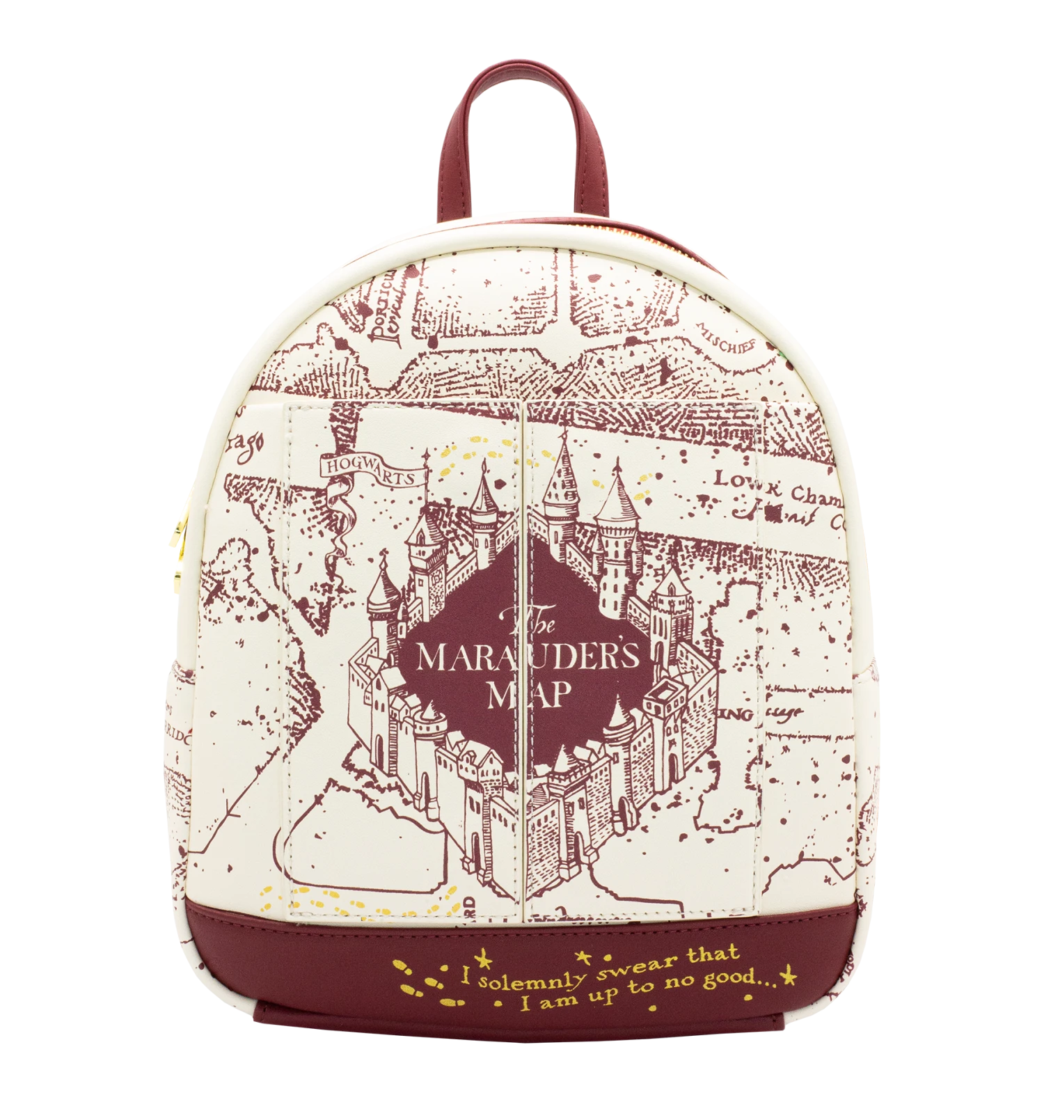 Warner Bros Loungefly Marauder's Map Mini Backpack 1 Warner Bros Loungefly Marauder's Map Mini Backpack
