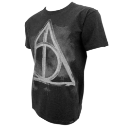 Warner Bros Deathly Hallows Smoky Charcoal T-Shirt 9 Warner Bros Deathly Hallows Smoky Charcoal T-Shirt -Warner Bros DH smoky3