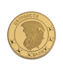 Warner Bros Set Of Gringotts Bank Coins -Warner Bros Gringotts Bank Three Coin Box007