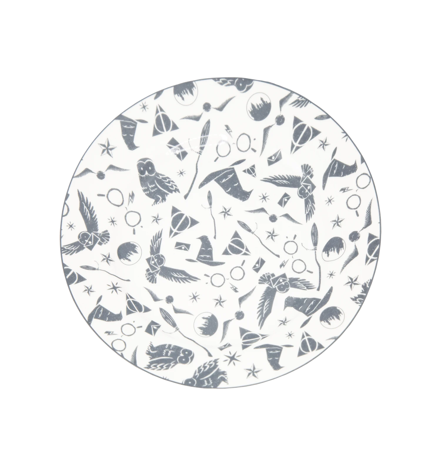 Warner Bros Hogwarts Dessert Plates Set 1 Warner Bros Hogwarts Dessert Plates Set