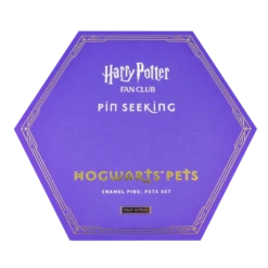 Warner Bros First Edition Hogwarts Pets Enamel Pins Set -Warner Bros HPTPins Pets 01