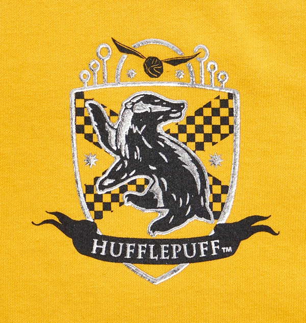 Warner Bros Hufflepuff Adult Spirit Jersey 4 Warner Bros Hufflepuff Adult Spirit Jersey - Image 4