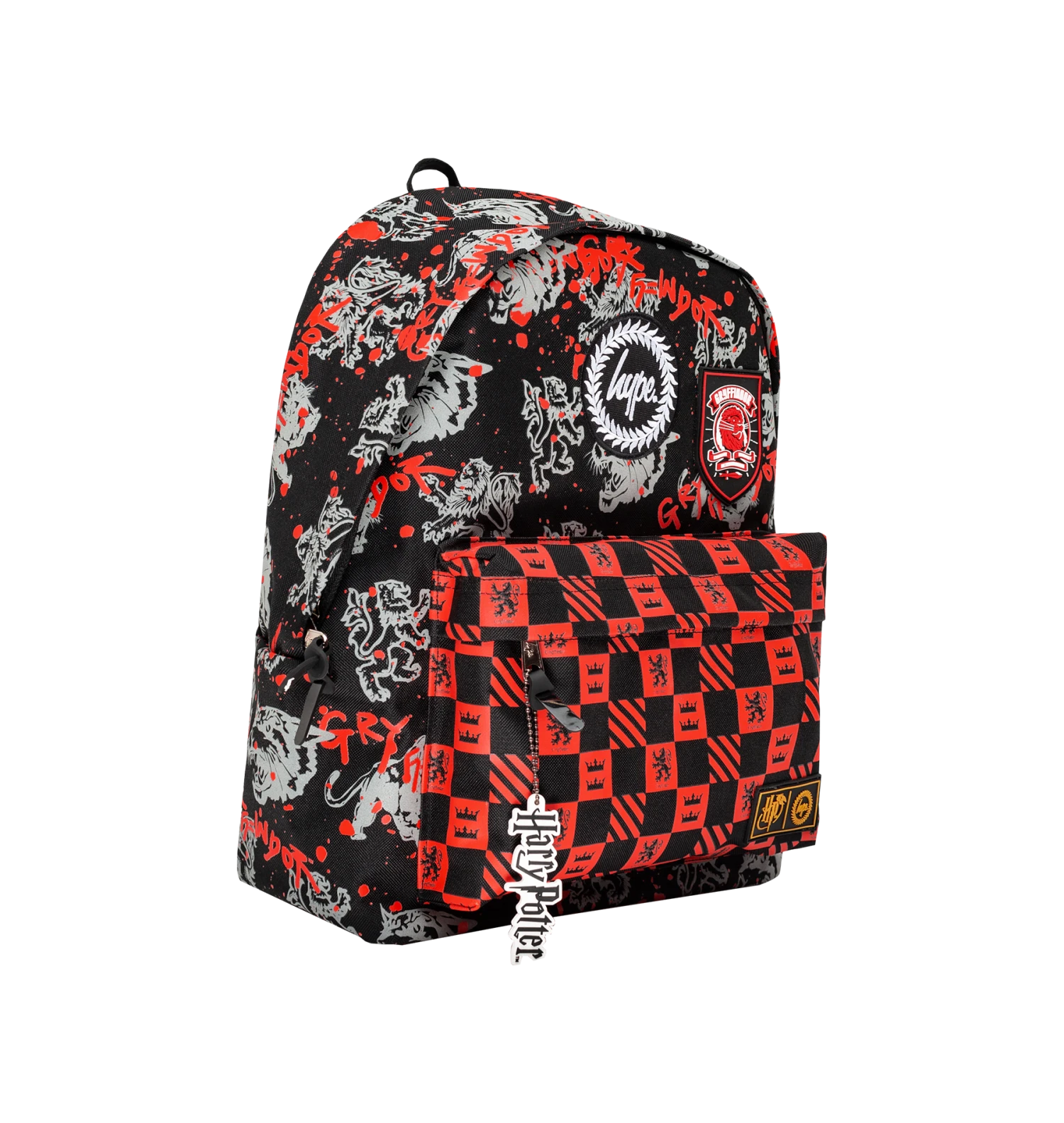 Warner Bros Harry Potter X HYPE Gryffindor Backpack 2 Warner Bros Harry Potter X HYPE Gryffindor Backpack - Image 2
