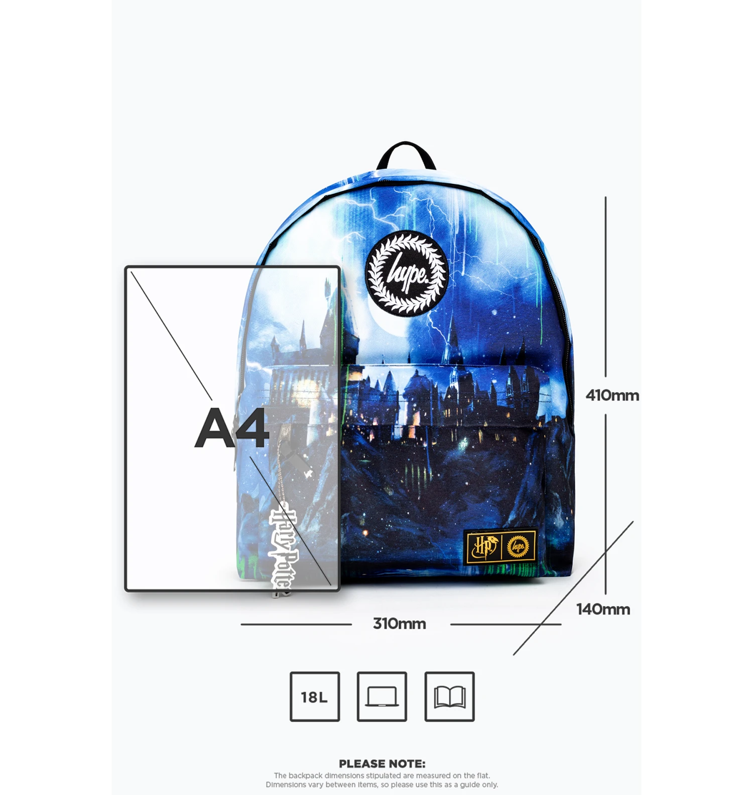 Warner Bros Harry Potter X HYPE Hogwarts Backpack 7 Warner Bros Harry Potter X HYPE Hogwarts Backpack - Image 7