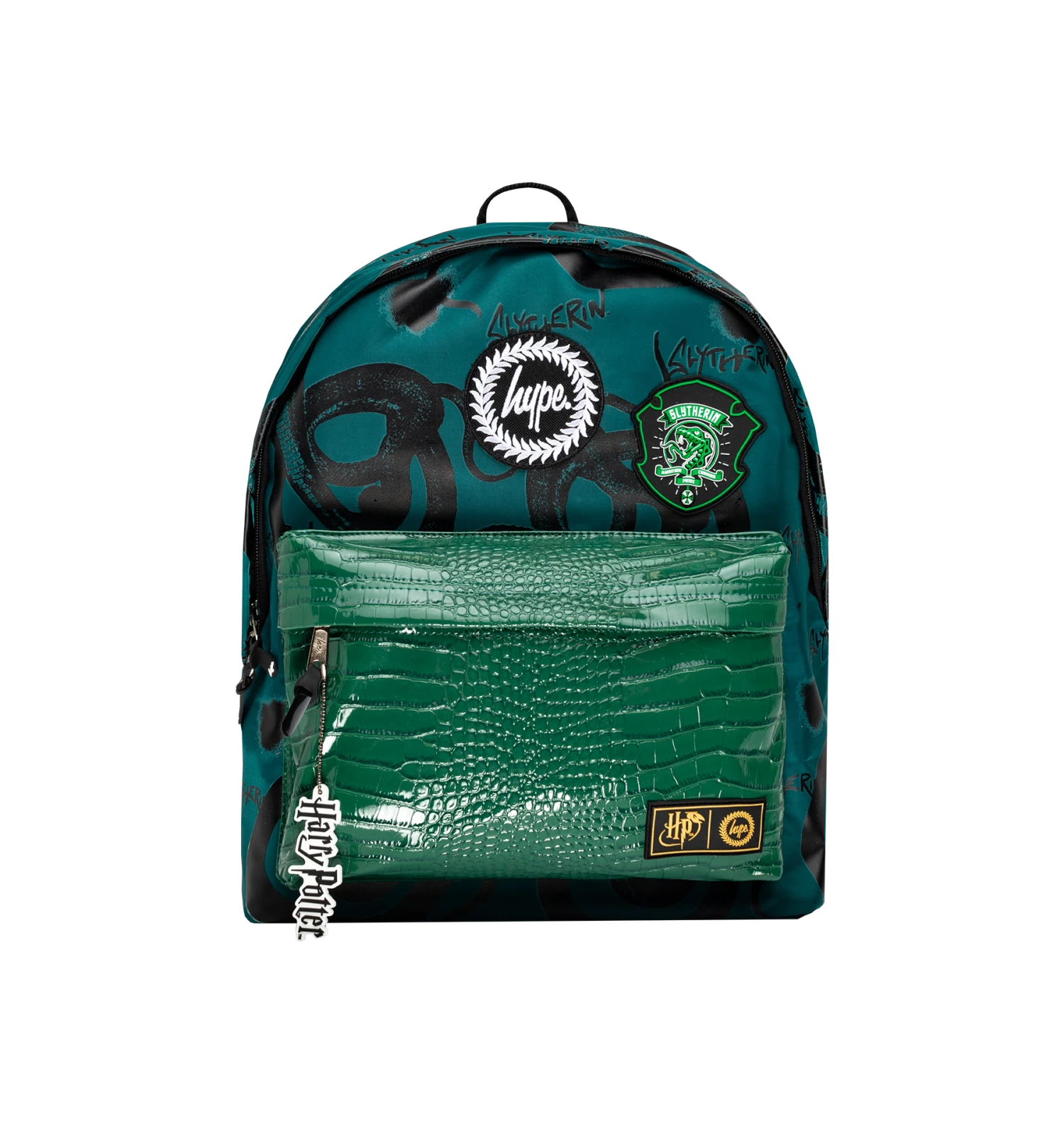 Warner Bros Harry Potter X HYPE Slytherin Backpack 1 Warner Bros Harry Potter X HYPE Slytherin Backpack