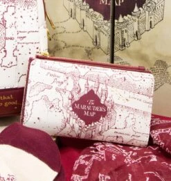 Warner Bros Loungefly Marauder's Map Wallet -Warner Bros MMap product Wallet