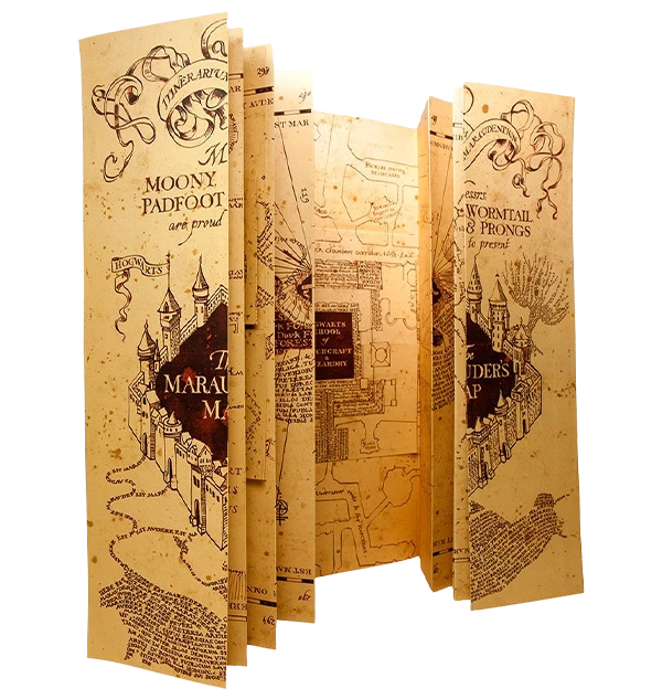 Warner Bros Marauder's Map Replica 2 Warner Bros Marauder's Map Replica - Image 2