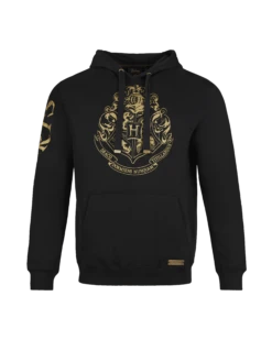 Warner Bros Hogwarts Gold Crest Hooded Jumper