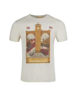 Warner Bros MinaLima Platform 9 3/4 Print T-Shirt