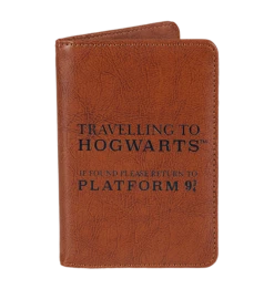 Warner Bros Platform 9 3/4 Passport Holder