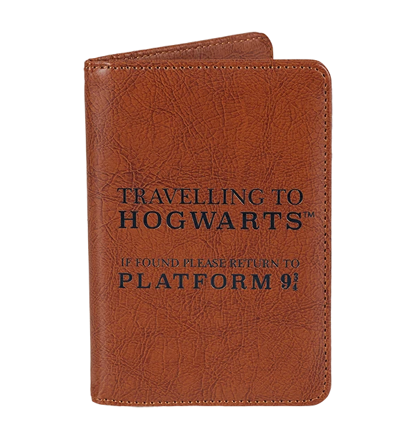 Warner Bros Platform 9 3/4 Passport Holder 1 Warner Bros Platform 9 3/4 Passport Holder