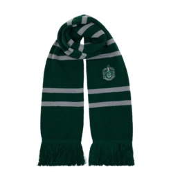 Warner Bros Slytherin Knitted Crest Scarf