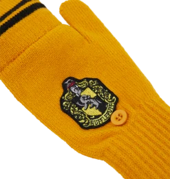 Warner Bros Hufflepuff Knitted Mitten Capped Gloves -Warner Bros PL00010384 3 ae9c5cb6 693e 4624 9813 a01b7236d318