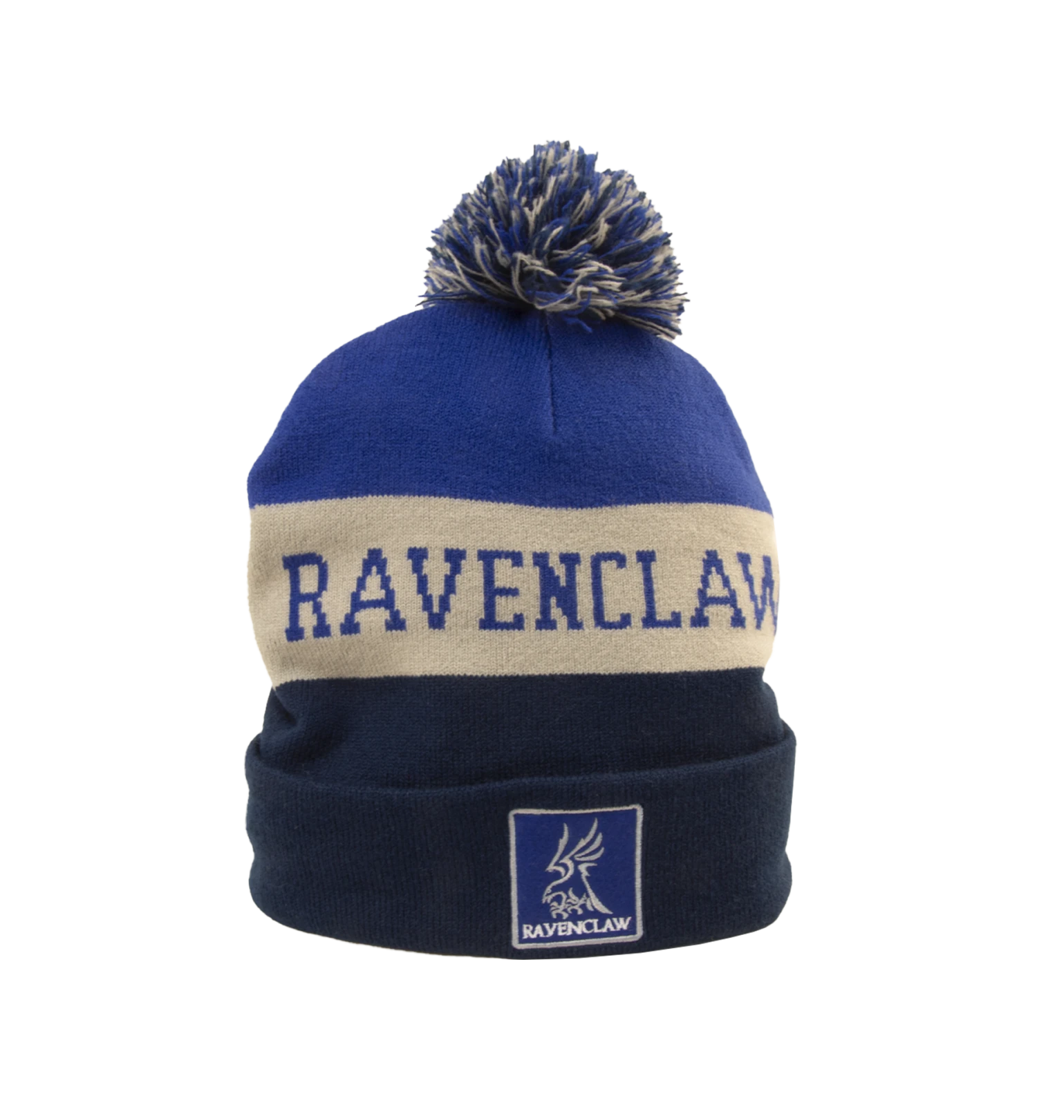 Warner Bros Ravenclaw Mascot Pom Beanie 1 Warner Bros Ravenclaw Mascot Pom Beanie