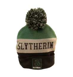 Warner Bros Slytherin Mascot Pom Beanie