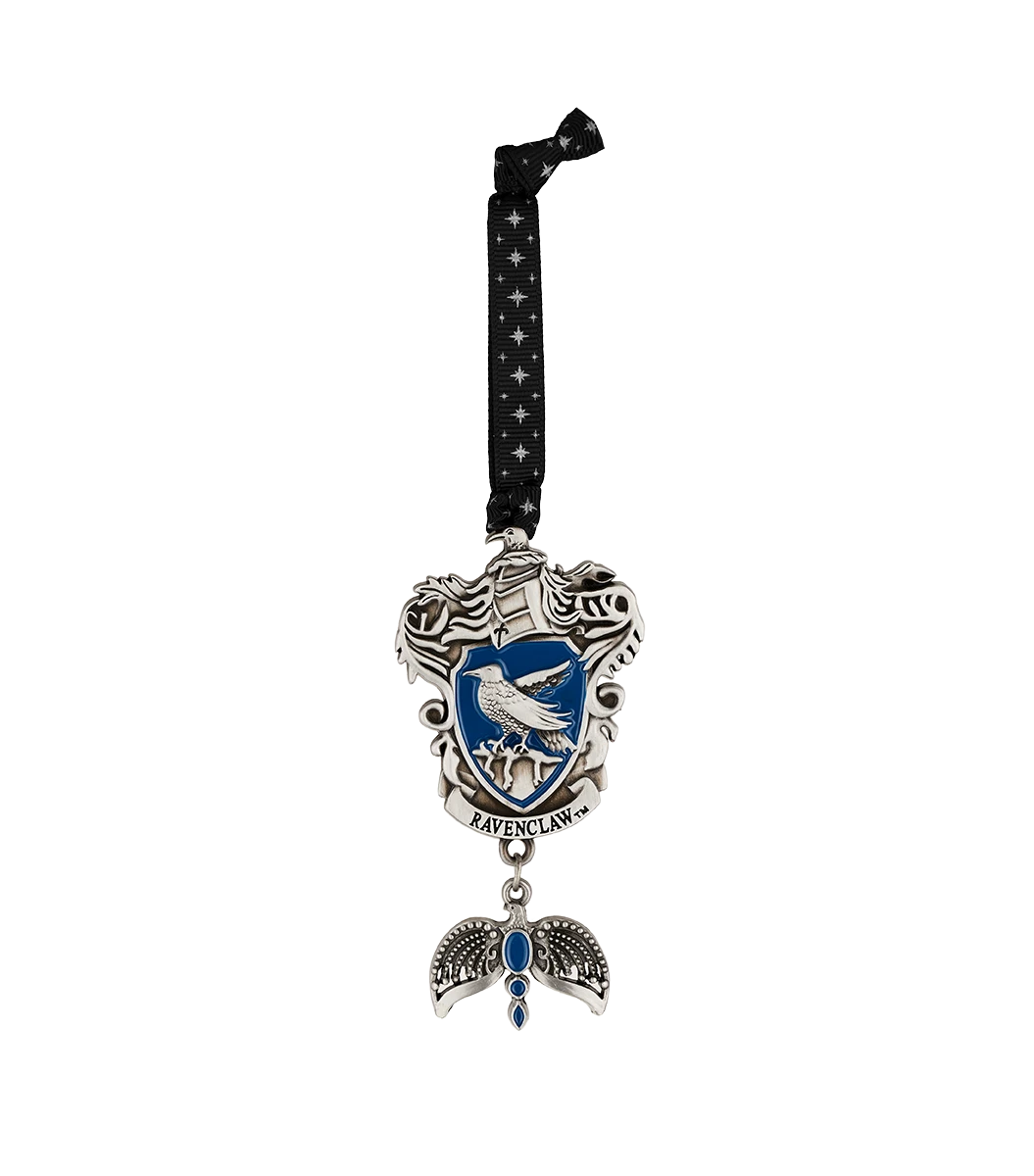 Warner Bros Ravenclaw Crest Metal Ornament 1 Warner Bros Ravenclaw Crest Metal Ornament