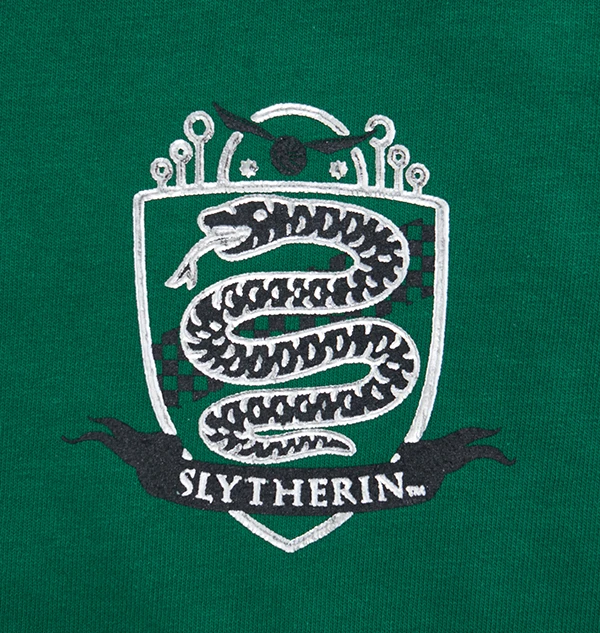 Warner Bros Slytherin Adult Spirit Jersey 3 Warner Bros Slytherin Adult Spirit Jersey - Image 3