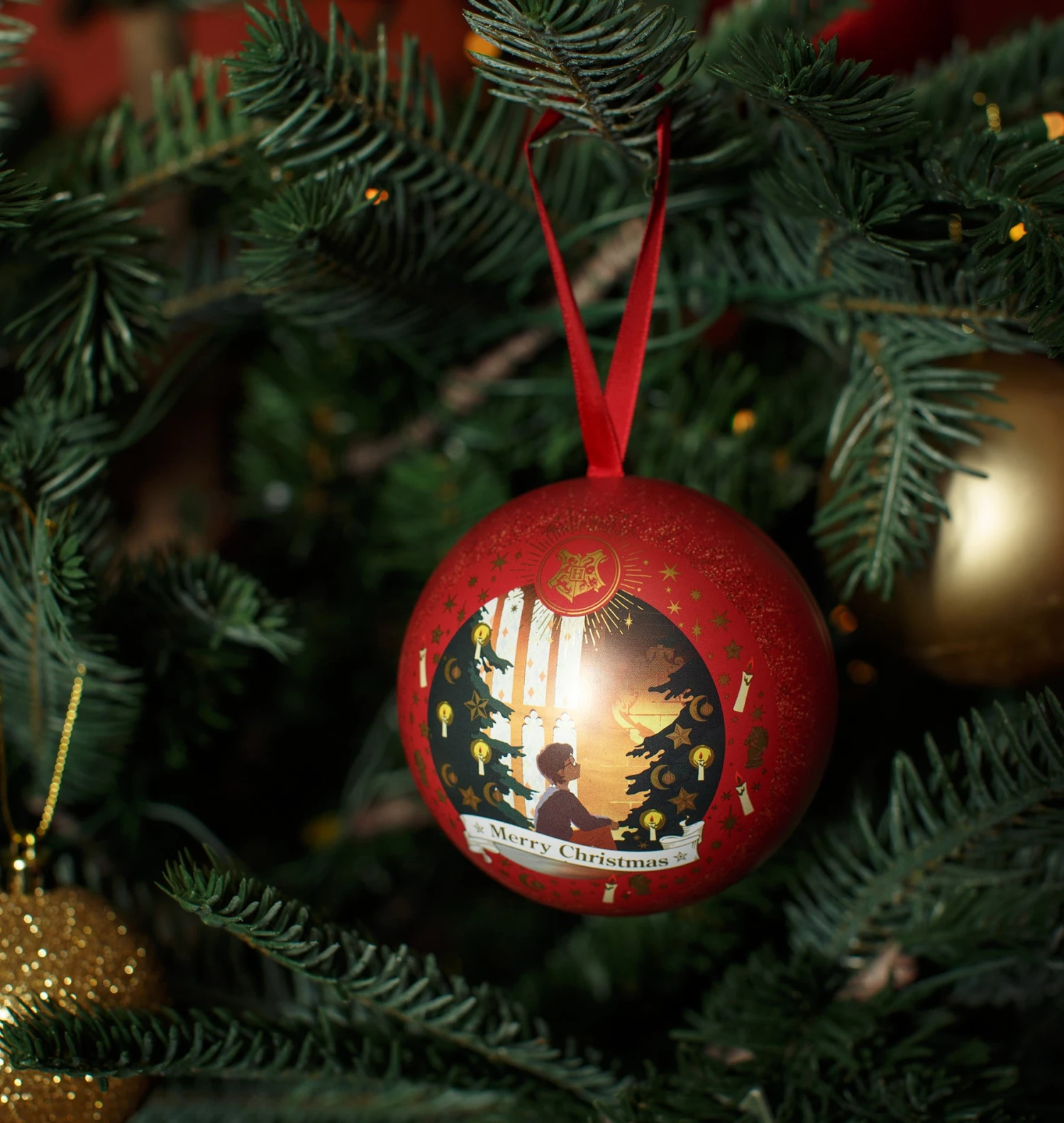 Warner Bros Harry Potter Christmas Pin Bauble 4 Warner Bros Harry Potter Christmas Pin Bauble - Image 4