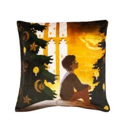 Warner Bros Harry Potter Christmas Cushion Cover