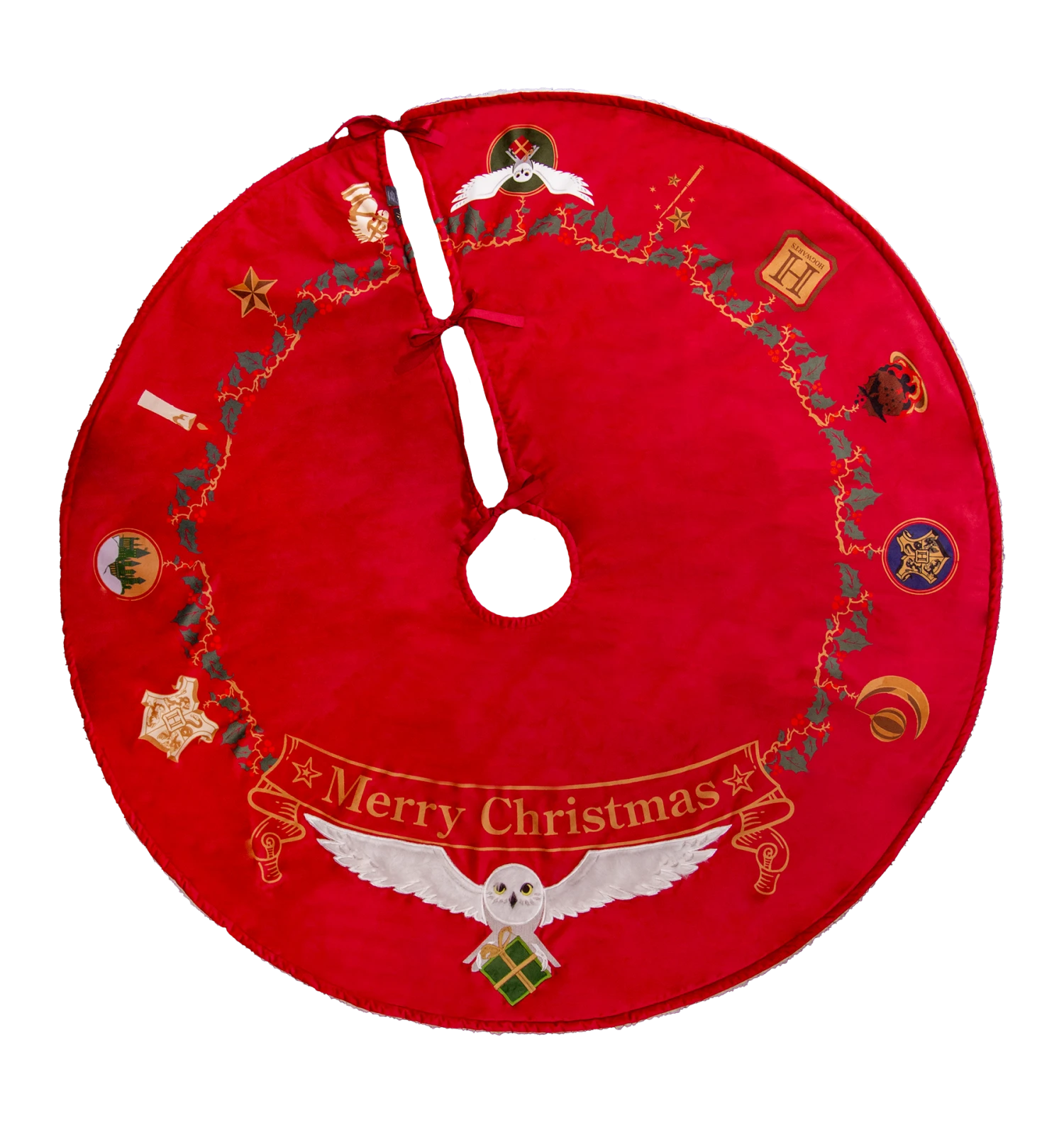 Warner Bros Hedwig Christmas Tree Skirt 1 Warner Bros Hedwig Christmas Tree Skirt