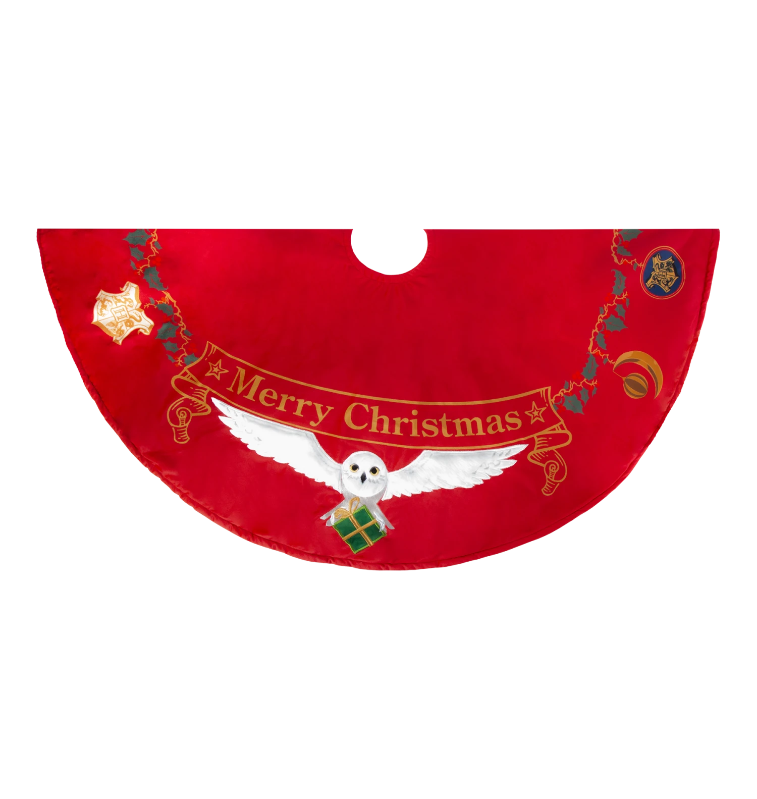 Warner Bros Hedwig Christmas Tree Skirt 2 Warner Bros Hedwig Christmas Tree Skirt - Image 2