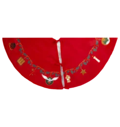 Warner Bros Hedwig Christmas Tree Skirt 7 Warner Bros Hedwig Christmas Tree Skirt -Warner Bros XMAS23 ProductTreeSkirt3