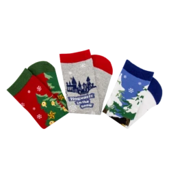 Warner Bros 3-Pack Christmas Socks