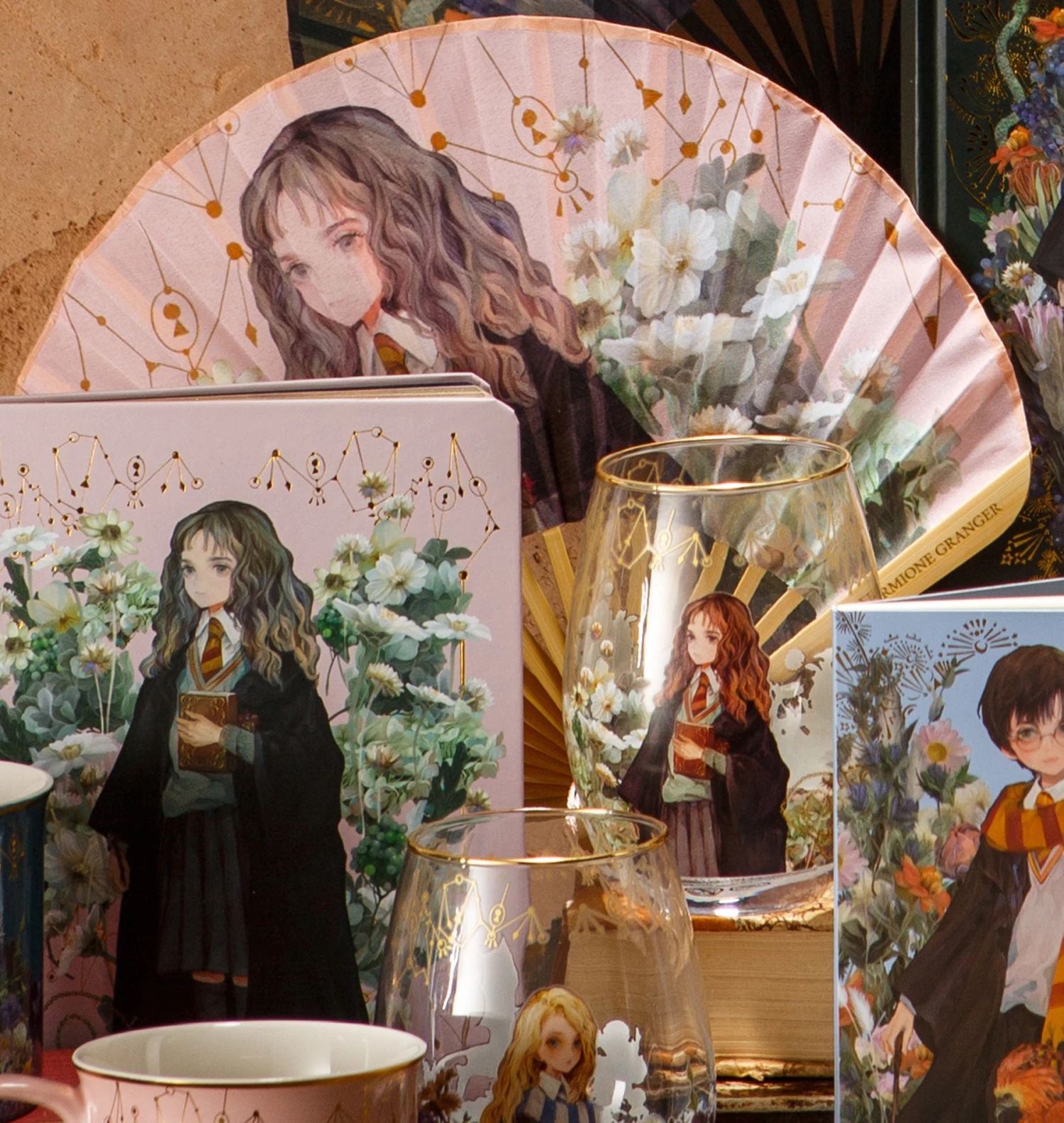 Warner Bros Yume Hermione Granger Fan 2 Warner Bros Yume Hermione Granger Fan - Image 2