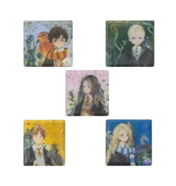 Warner Bros Yume Hogwarts Students Magnet Set
