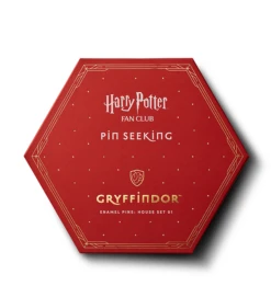 Warner Bros Second Edition Gryffindor Enamel Pins Set -Warner Bros gryff box2
