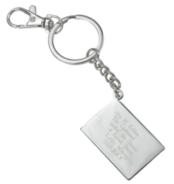 Warner Bros Personalised Hogwarts Acceptance Letter Keychain