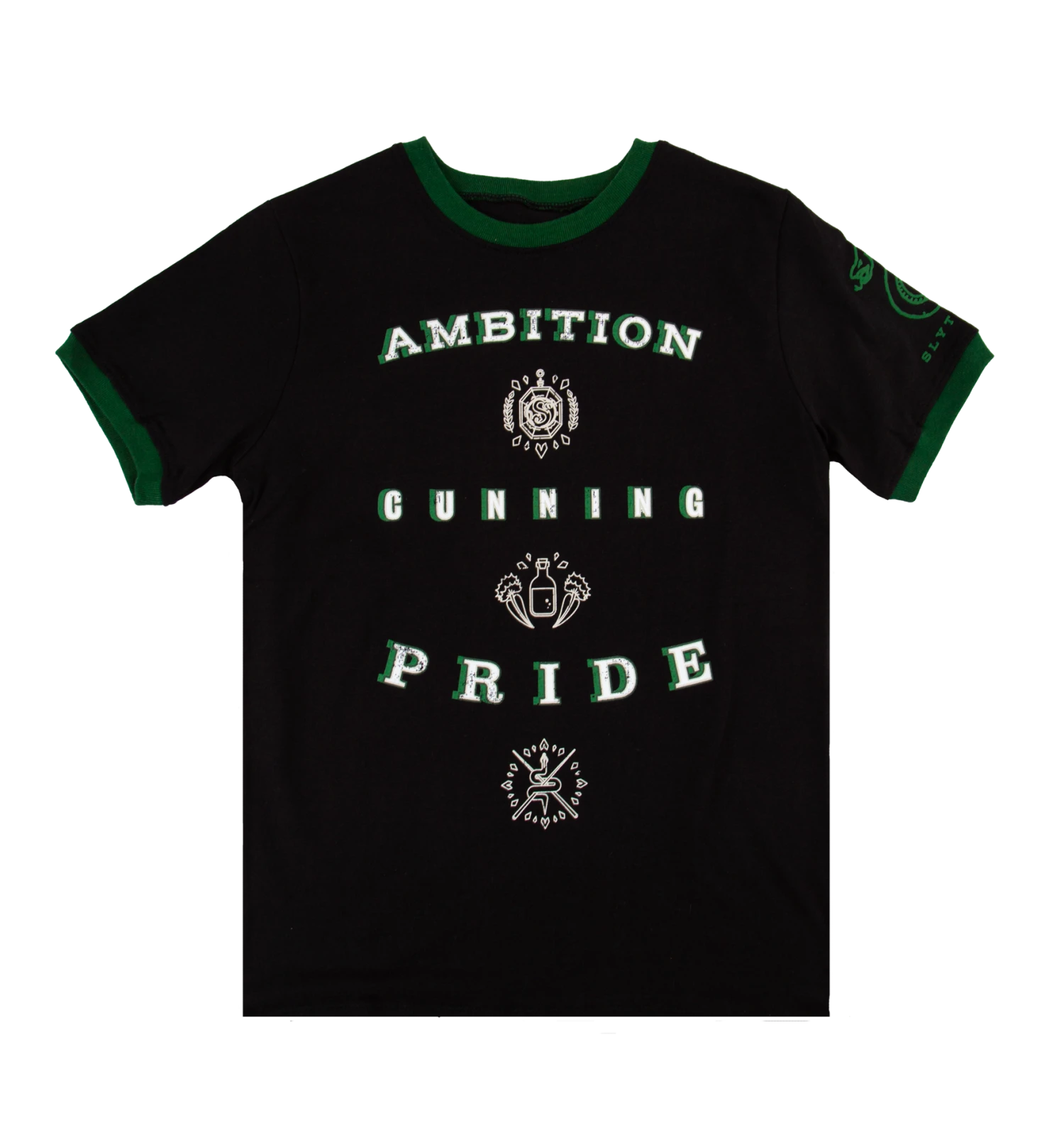 Warner Bros Slytherin Attribute Youth T-Shirt 1 Warner Bros Slytherin Attribute Youth T-Shirt
