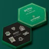 Warner Bros Second Edition Slytherin Enamel Pins Set